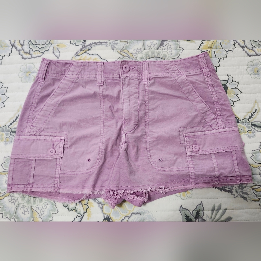American Eagle Outfitters Lavender Purple Cargo Shorts